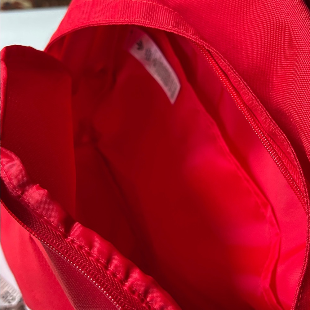Adidas Logo Backpack Red White - Picture 4 of 11